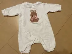ロンパース　長袖うさぎ　70cm