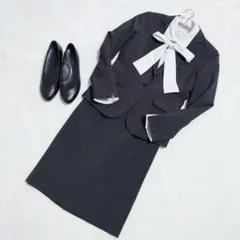 ORIHICA 洗える スカート スーツ 黒 就活 入学式 入社式 ビジネス