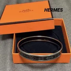 状態良好】エルメス エマイユPM バングル ミントグリーン 七宝焼 馬車