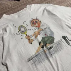 90s フルーツオブザルーム　art tシャツ ヴィンテージ　usa製 古着