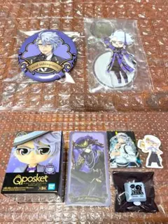 ツイステ　アズール　Q-pos＆リンライ＆カード＆ミニアクスタ
