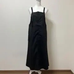 タグ付き　クラウドナイン　ブラック　ロング　ワンピース　夏　ジャンパースカートのサムネイル
