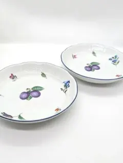 リチャード・ジノリ　フェリーチェプルーン　2枚セット　ミニフルーツ皿