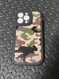 ★iPhone13pro カモフラ　ケース　ミリタリー　迷彩★
