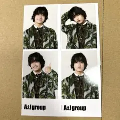 Aぇ! group Runway 特典 証明写真風フォトシート 佐野晶哉