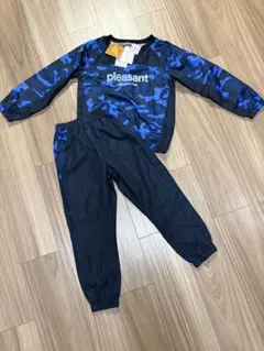 トレーニングウェアキッズ裏地保温120センチ