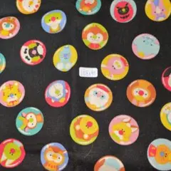 動物柄　綿プリント生地