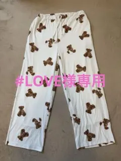 GELATO PIQUE クマ柄ルームウェア