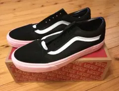 【新品・未使用】VANS オールドスクール　PNK/BK 26.5