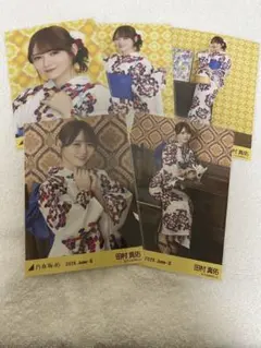 乃木坂46 生写真 浴衣 レアポ 5種コンプ 田村真佑 - メルカリ