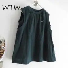 WTW　ダブルティー 未使用　2重　ノースリーブ　カットソー　Tシャツ