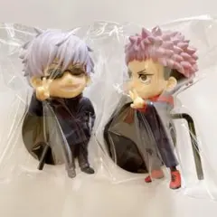 呪術廻戦 デフォルメ フィギュア 五条悟 虎杖悠仁 セット