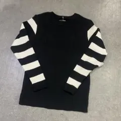 ウエストライド ボーダー ニット size Mのサムネイル