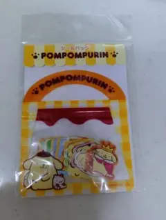 新品サンリオ　ポムポムプリン　フレークシール