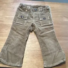 ミキハウス　ダブルビー　コーデュロイパンツ90