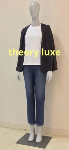 theory luxe セオリーリュクス フリンジ ソフトデニム パンツ（36）のサムネイル