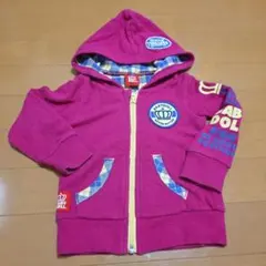 BABYDOLL フード付きパーカー 80サイズ ピンク　アウター