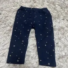 UNIQLO フリースレギンス　星柄　80