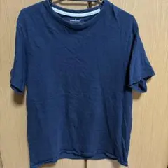 無印良品 クルーネックTシャツ ネイビー Lサイズのサムネイル