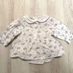 70cm ワンピース　ロンパース　バースデイ