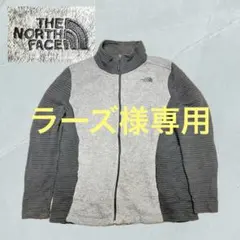 【R046】USA規格ノースフェイス フリース レディースジャケット前後刺繍ロゴ