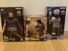 一番くじ　NARUTO C賞オビト　D賞カカシ　ラストワン　サスケ＆イタチ