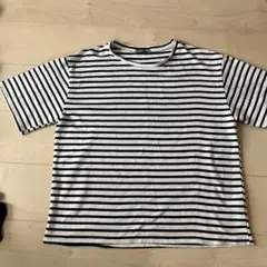 reca ボーダー柄 半袖 Tシャツ FREEサイズのサムネイル