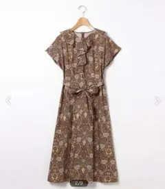 希少♡ SCAPA リバティパッチワークタックワンピース 大きいサイズ 花柄 2025年最新】スキャパ scapa リバティ ワンピースの人気アイテム