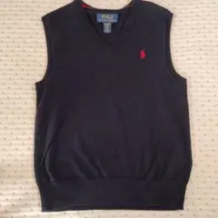 Polo Ralph Lauren ネイビー ベスト 140