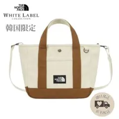 韓国限定✨ノースフェイス　キャメル　ショルダートートバッグ