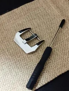 【パーツ】ミリターレ　フィッシュテール　鏡面仕上　22mm　カスタムパーツ7