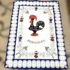 ポルトガル 「ガロ」ブルー キッチンマット