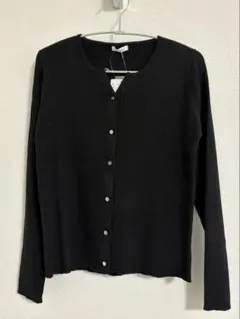 ハニーズ　カーディガン　黒　ラメ　Mサイズ