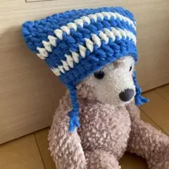 シェリーメイ　ダッフィー　コスチューム　服　ドレス　ハンドメイド 猫耳ニット帽