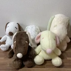 スヌーピー　ぬいぐるみ　セットのサムネイル