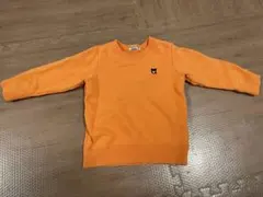 DOUBLE.B トレーナー オレンジ 100 90