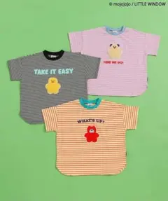 新品100-120 mojojojo モジョジョジョワッペンTシャツ