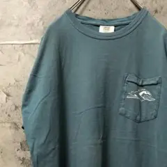 馬 ウマ 胸ポケ ワンポイント アニマル USA古着 Tシャツのサムネイル