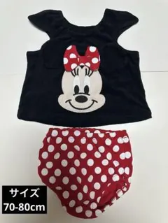 ミニーマウス ベビー服 セットアップ 70-80cm