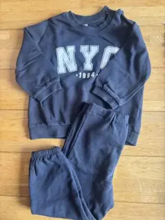 H&M NYC トレーナー パンツ セットアップ　90cm