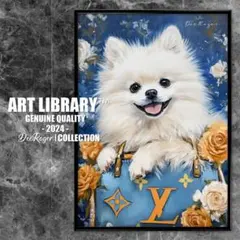 ドッグアート LV オマージュポスター TGHMH128