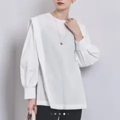 UNITED ARROWS C/N/PU タックパフ ロングスリーブ ブラウスのサムネイル