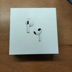 AirPods空箱充電ケーブル付き