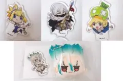 Dr.STONE フェイスぬいぐるみキーホルダー 石神千空 他