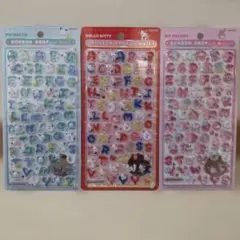 正規品 ボンボンドロップシール moji ポチャッコ ハローキティ マイメロディ