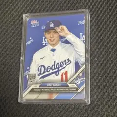 【完売品】 Topps Now 2024 佐々木朗希ドジャース入団会見