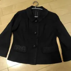 イトキン　クレージュ　ジャケット　Lサイズ ブラックのサムネイル