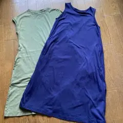 ユニクロ　Aライン ワンピース 150cm