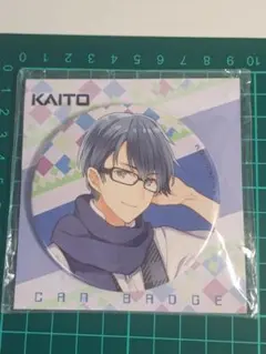 ボーカロイド初音ミク ボカロ　KAITO 缶バッジ　眼鏡　メガネ MACCO KAITO 缶バッジ 缶バッチ ムービック MACCO 眼鏡 新品未開封 - メルカリ