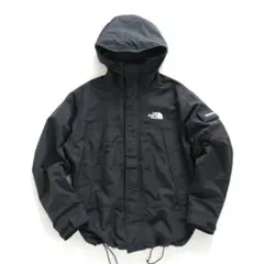 ノースフェイス アームポケット付 マウンテンジャケット ブラック テック系【Ｓ】